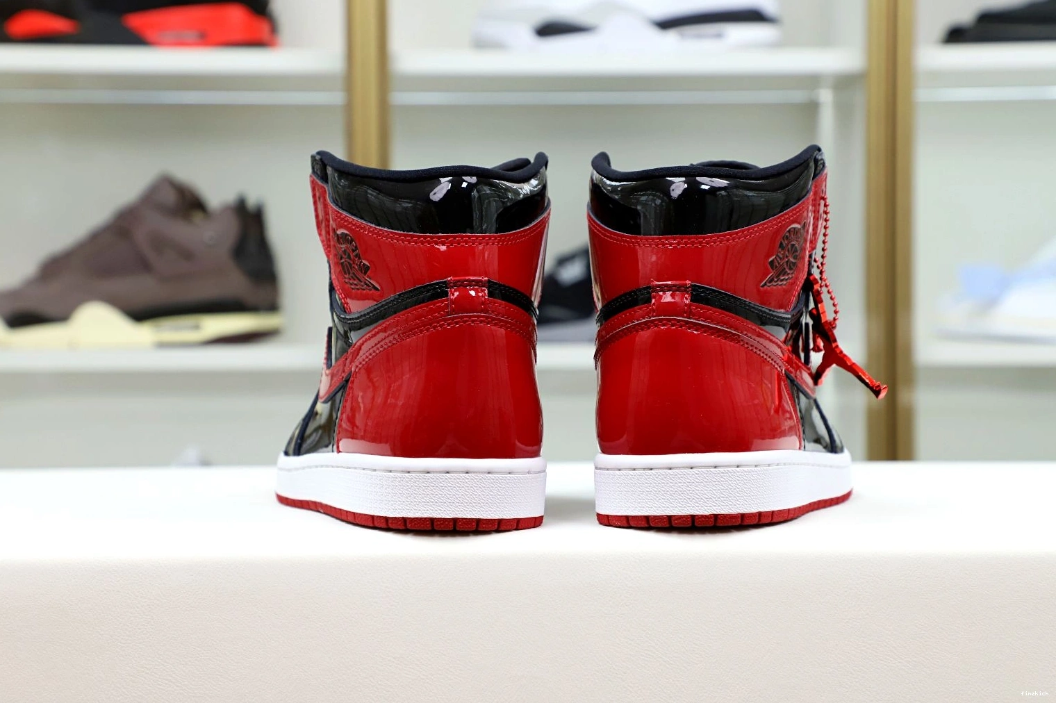 OG PATENT HIGH JORDAN AIR BRED 1 0308